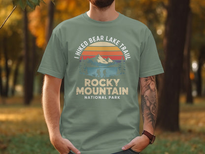 "I Hiked Bear Lake Trail" T-Shirt - S - Sloth & Duck