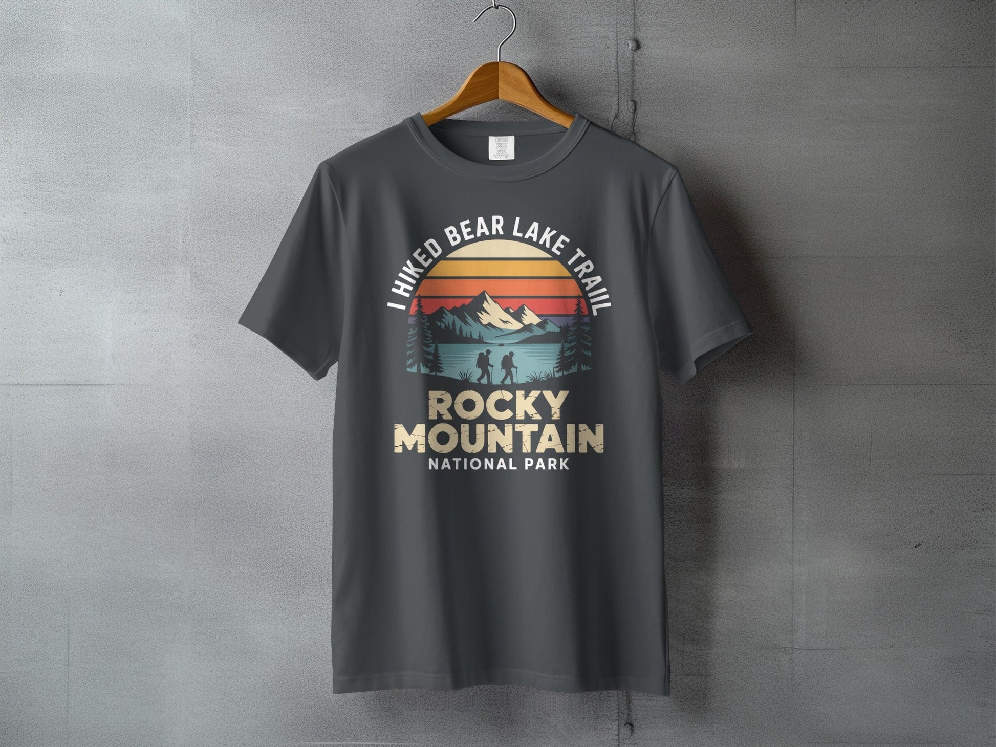 "I Hiked Bear Lake Trail" T-Shirt - S - Sloth & Duck
