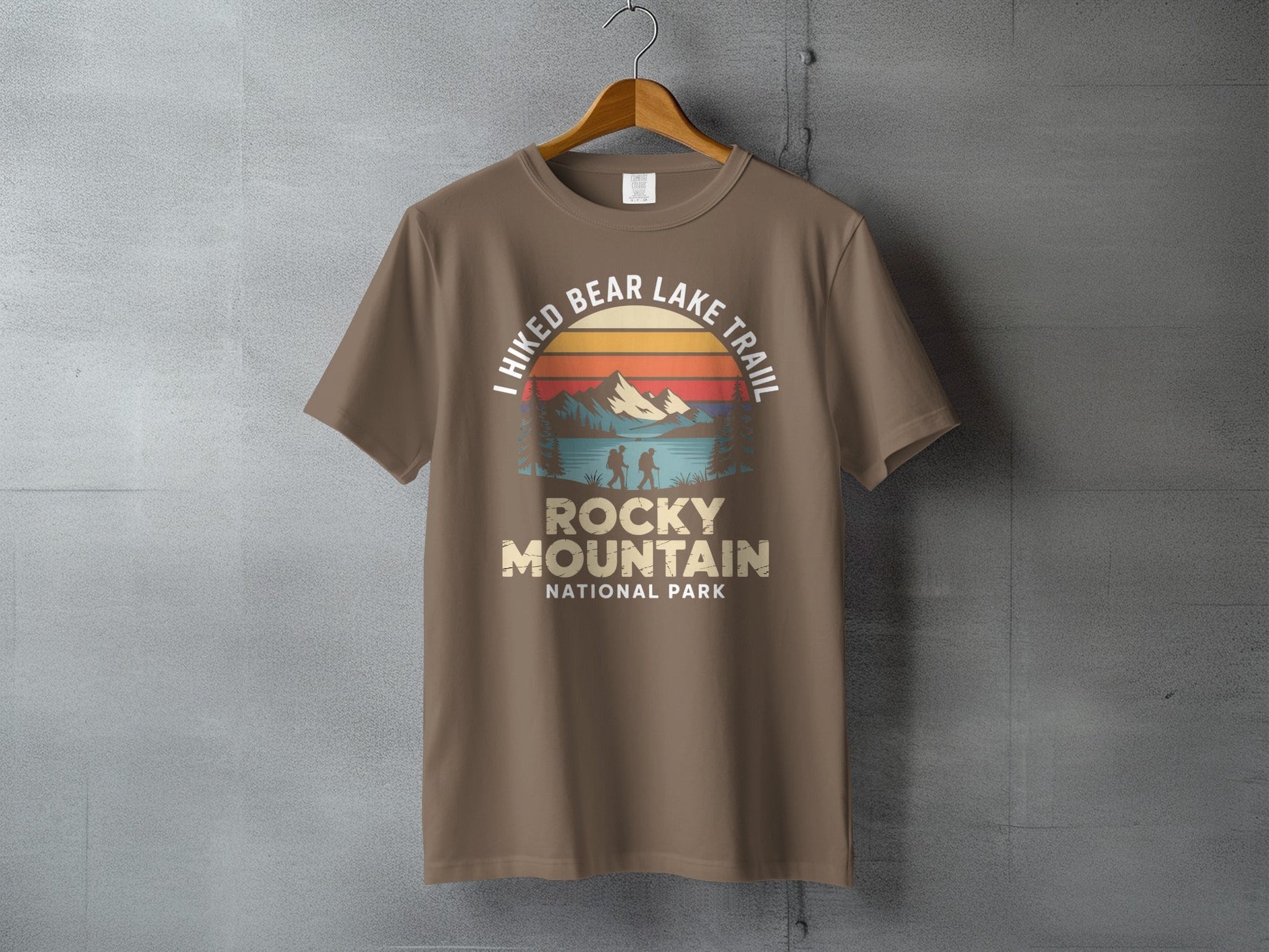 "I Hiked Bear Lake Trail" T-Shirt - S - Sloth & Duck