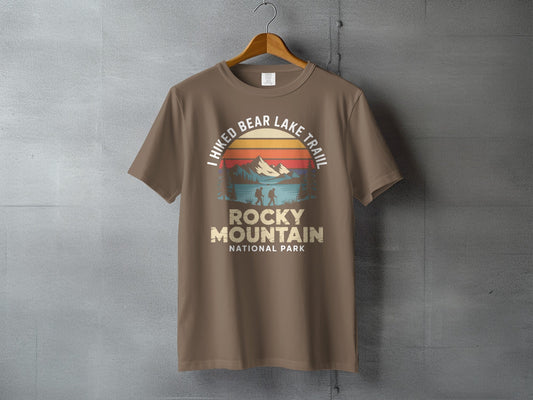 "I Hiked Bear Lake Trail" T-Shirt - S - Sloth & Duck