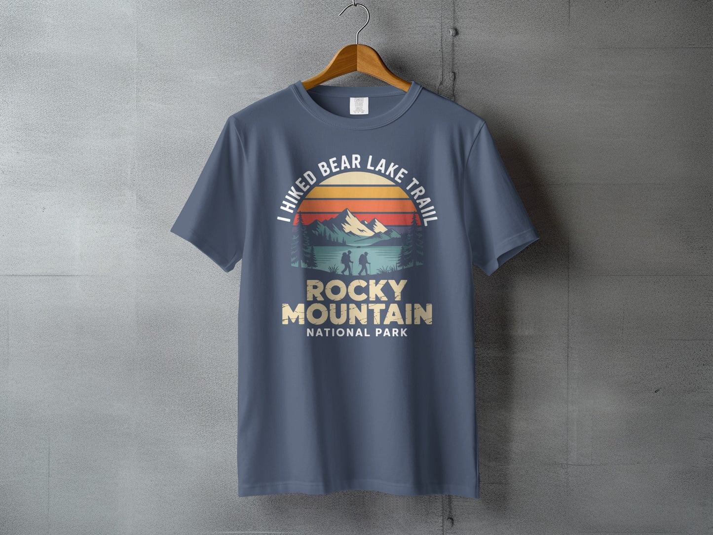 "I Hiked Bear Lake Trail" T-Shirt - S - Sloth & Duck