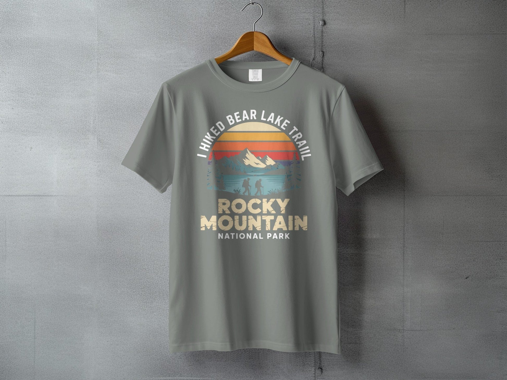 "I Hiked Bear Lake Trail" T-Shirt - S - Sloth & Duck