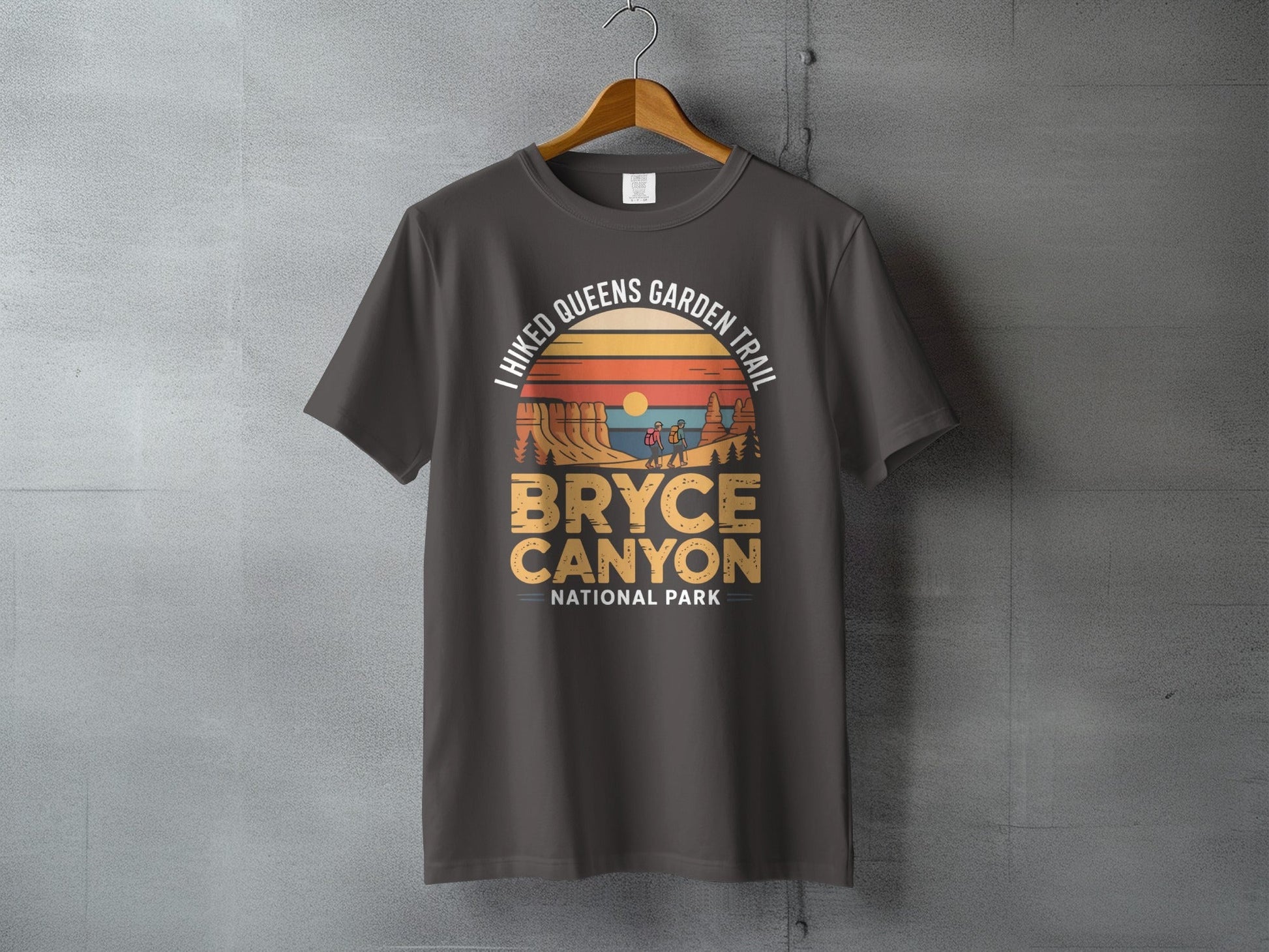 I Hiked Bryce Canyon National Park TShirt - S - Sloth & Duck