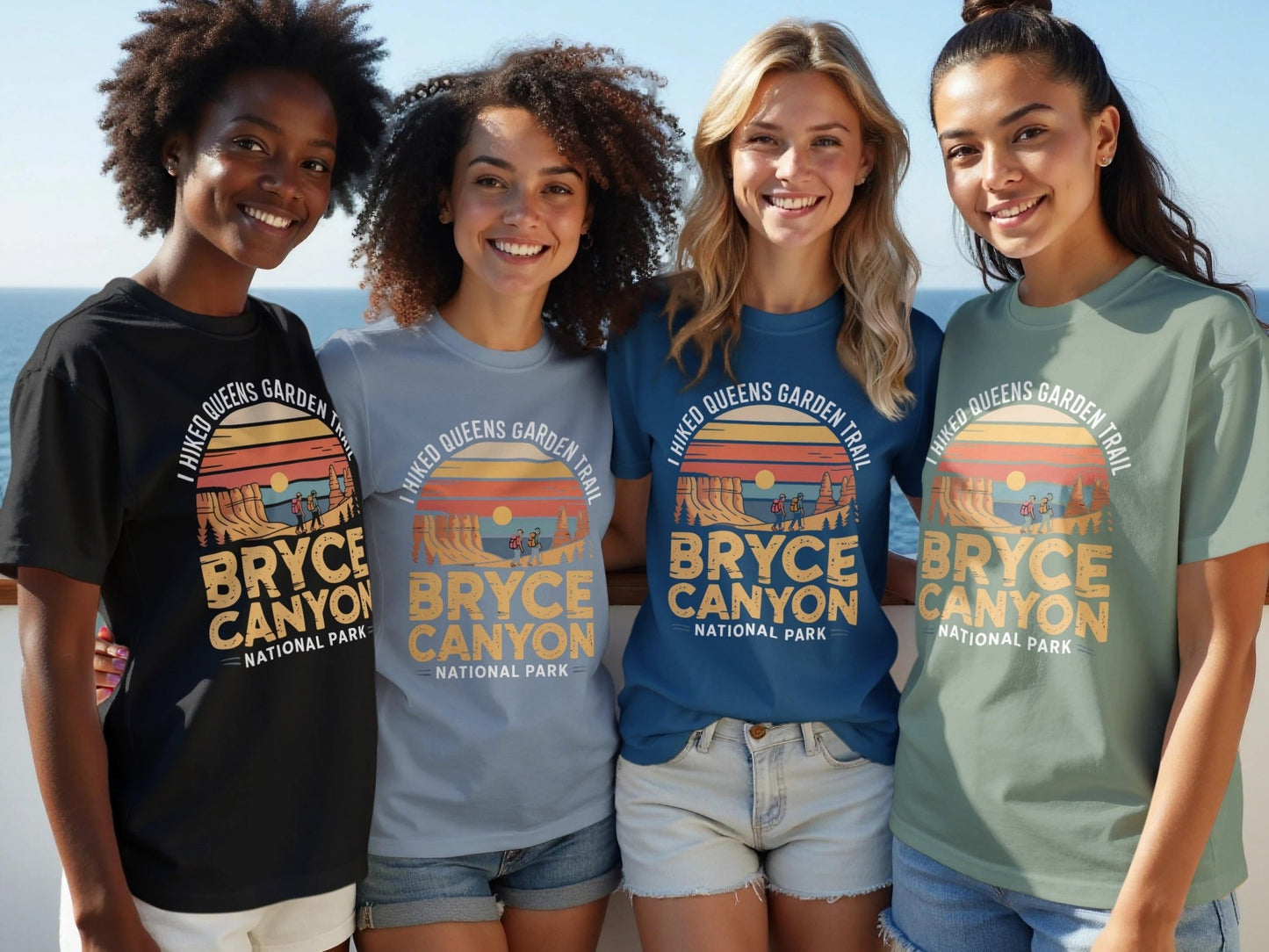 I Hiked Bryce Canyon National Park TShirt - S - Sloth & Duck