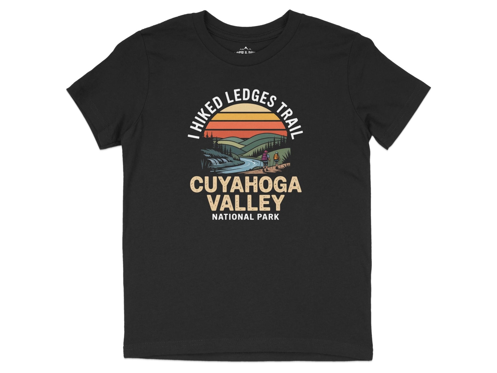 "I Hiked Cuyahoga Valley National Park" T-Shirt - S - Sloth & Duck
