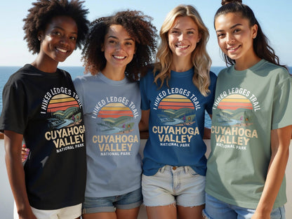 "I Hiked Cuyahoga Valley National Park" T-Shirt - S - Sloth & Duck