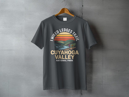 "I Hiked Cuyahoga Valley National Park" T-Shirt - S - Sloth & Duck