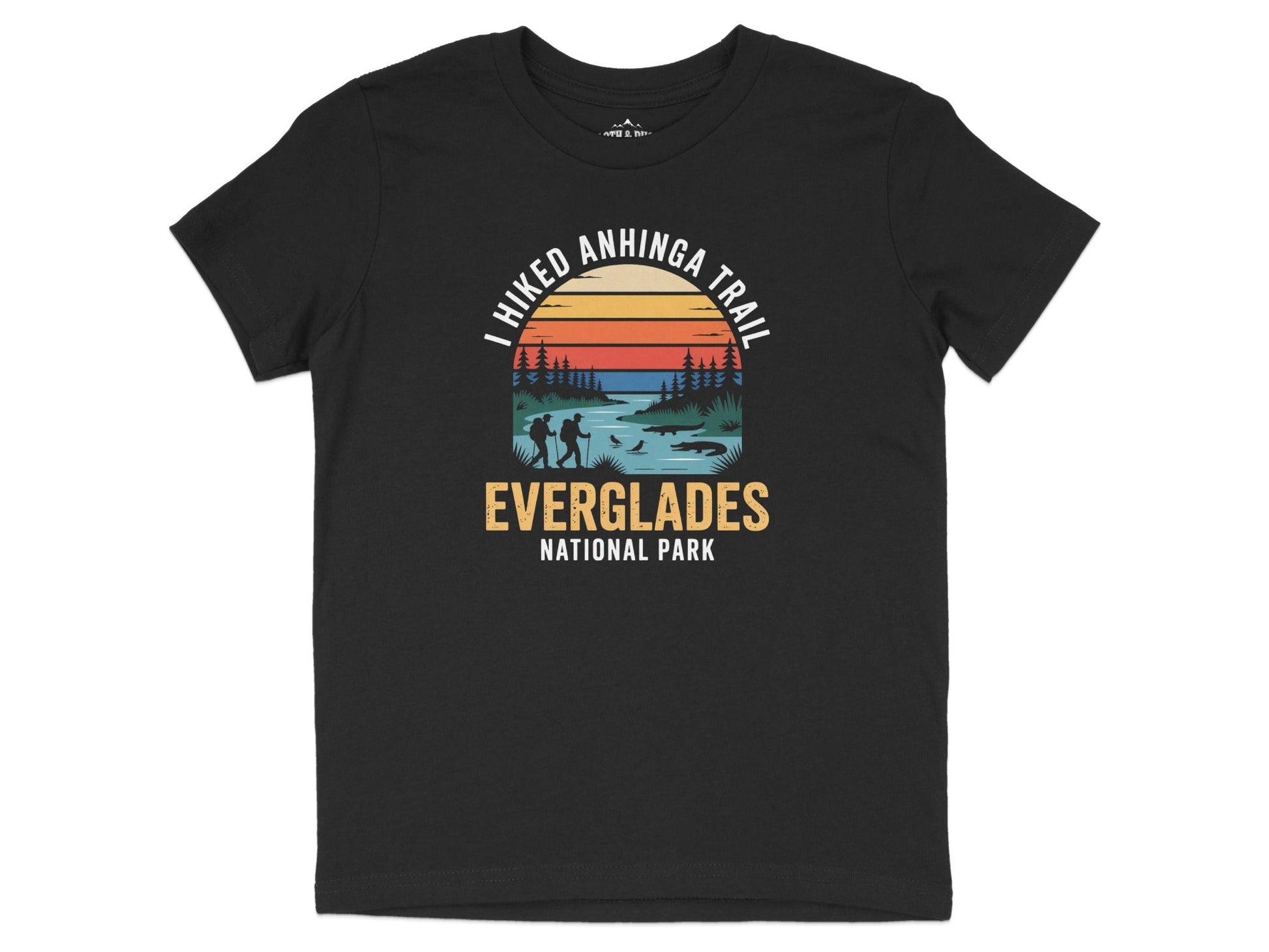 "I Hiked Everglades National Park" T-Shirt - S - Sloth & Duck