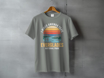 "I Hiked Everglades National Park" T-Shirt - S - Sloth & Duck