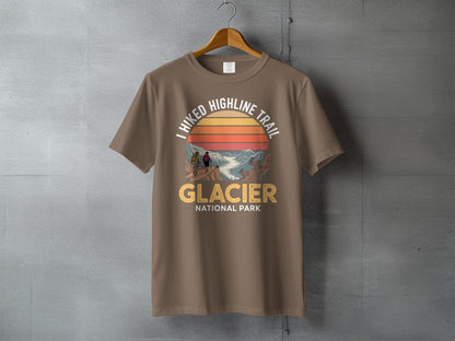 "I Hiked Glacier National Park" T-Shirt - S - Sloth & Duck
