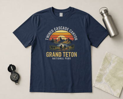 I Hiked Grand Teton T-Shirt -S - Sloth & Duck