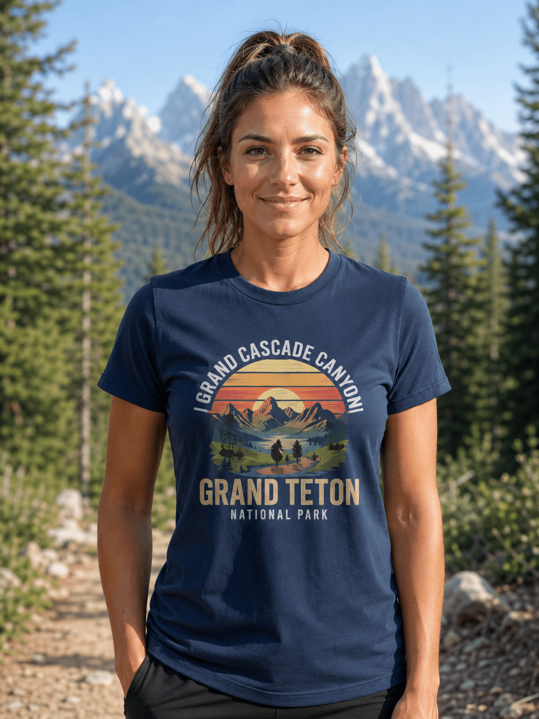 I Hiked Grand Teton T-Shirt -S - Sloth & Duck