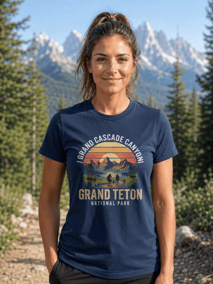 I Hiked Grand Teton T-Shirt -S - Sloth & Duck