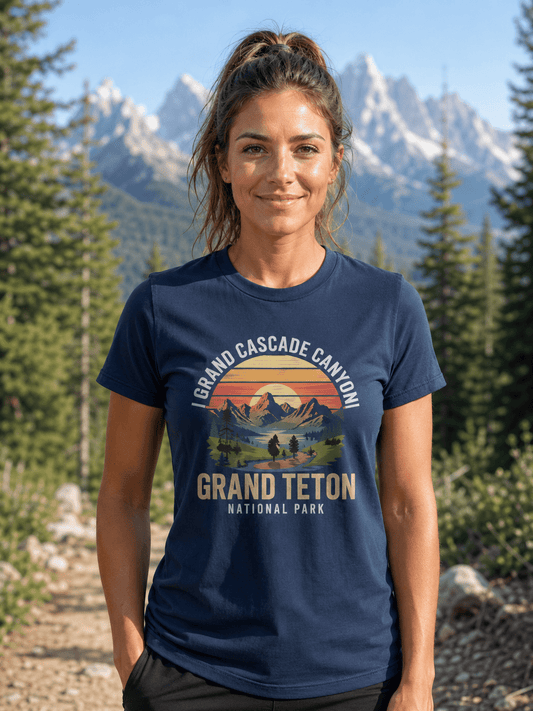 I Hiked Grand Teton T-Shirt -S - Sloth & Duck