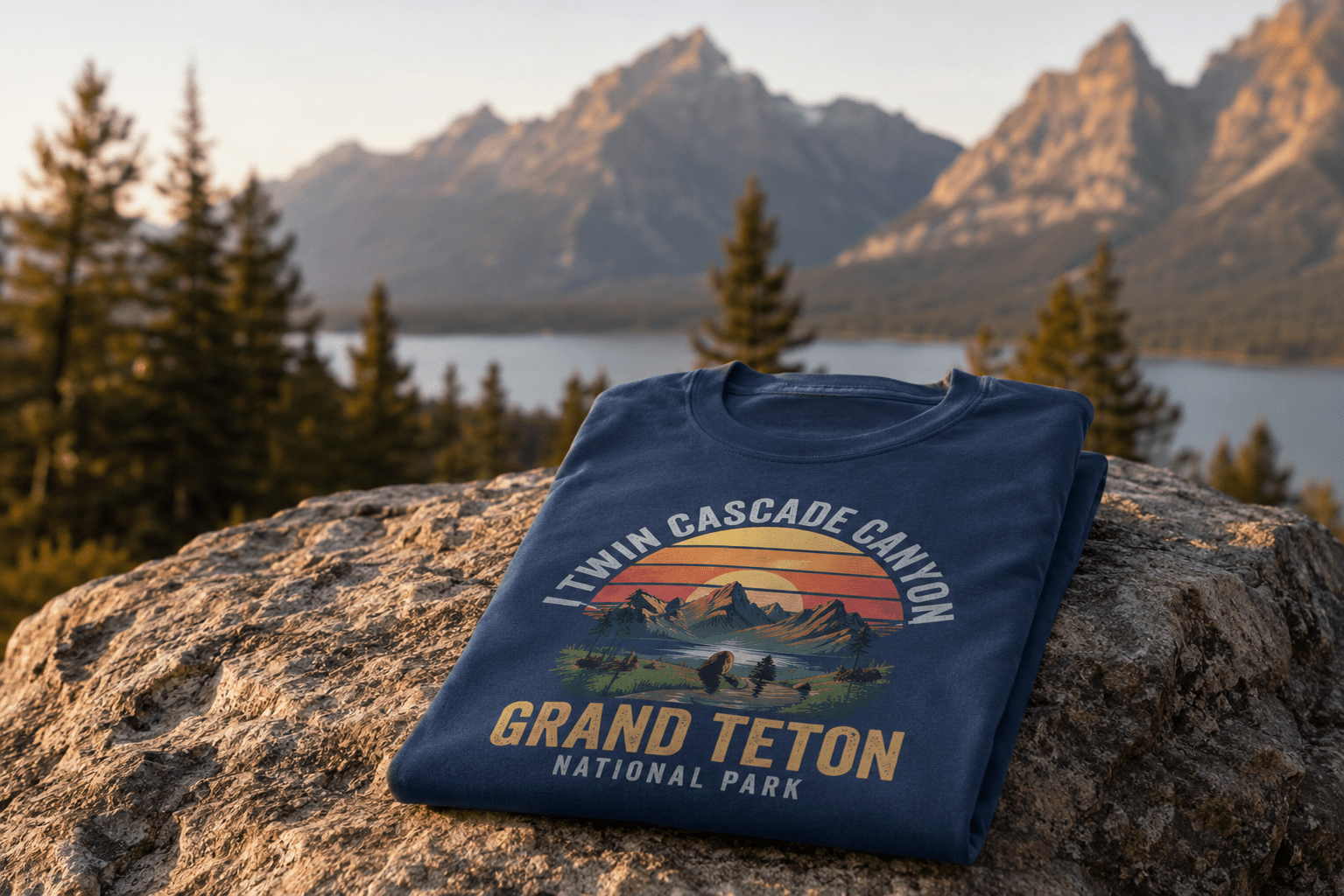 I Hiked Grand Teton T-Shirt -S - Sloth & Duck