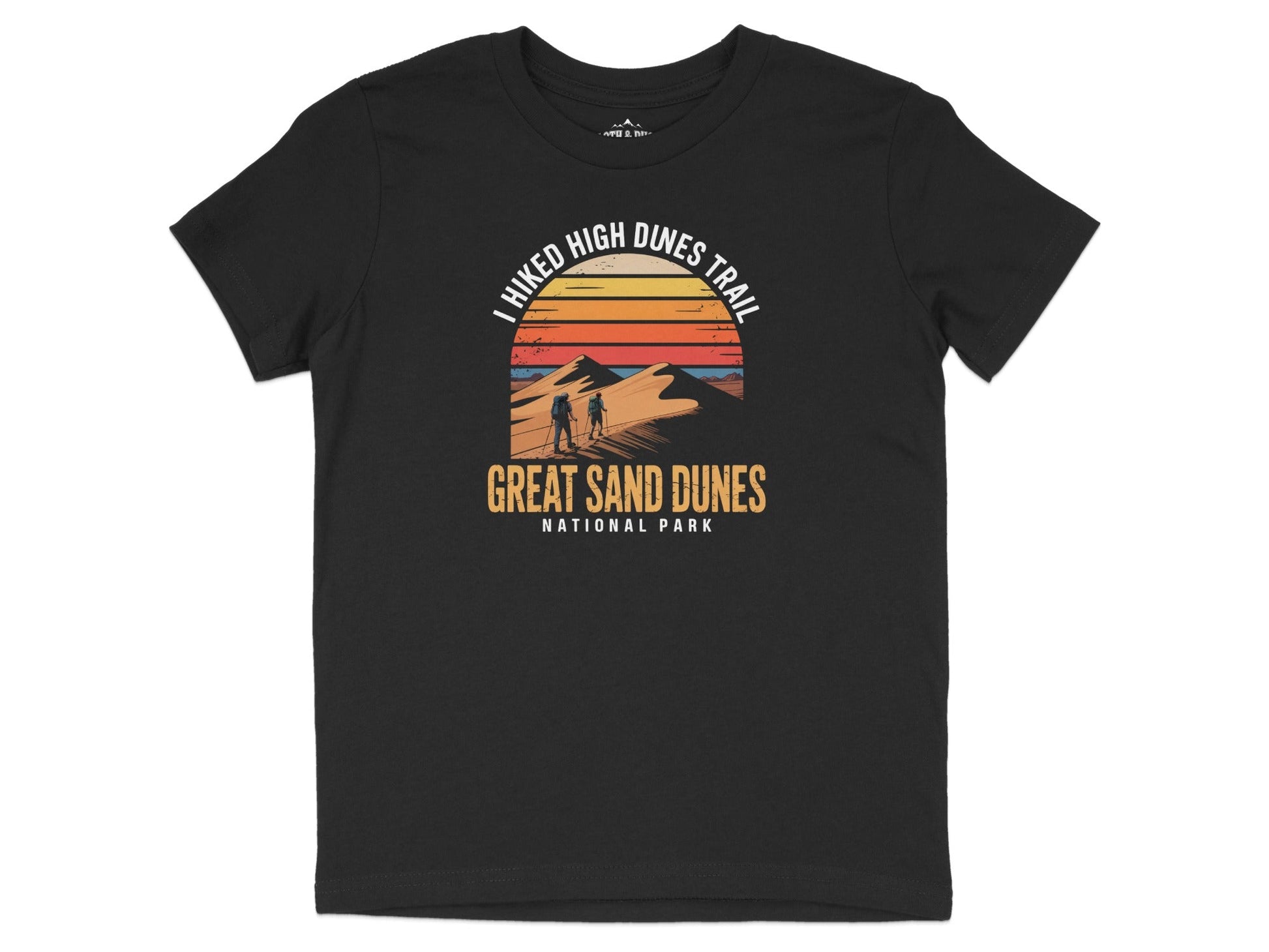"I Hiked Great Sand Dunes" T-Shirt - S - Sloth & Duck