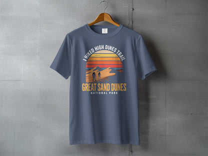 "I Hiked Great Sand Dunes" T-Shirt - S - Sloth & Duck