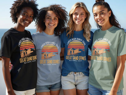 "I Hiked Great Sand Dunes" T-Shirt - S - Sloth & Duck