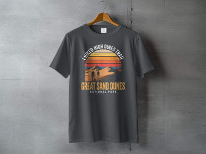 "I Hiked Great Sand Dunes" T-Shirt - S - Sloth & Duck