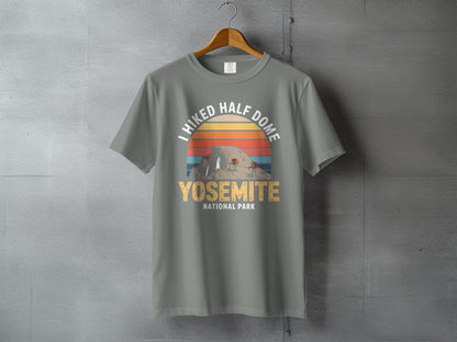 "I Hiked Half Dome, Yosemite National Park" T-Shirt - S - Sloth & Duck