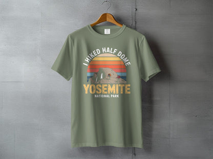 "I Hiked Half Dome, Yosemite National Park" T-Shirt - S - Sloth & Duck