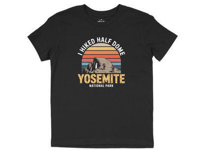 "I Hiked Half Dome, Yosemite National Park" T-Shirt - S - Sloth & Duck