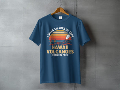 "I Hiked Hawaii Volcanoes National Park" T-Shirt - S - Sloth & Duck