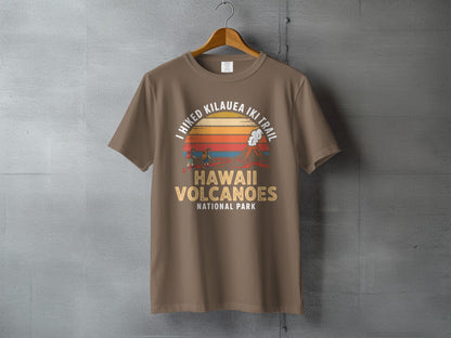 "I Hiked Hawaii Volcanoes National Park" T-Shirt - S - Sloth & Duck