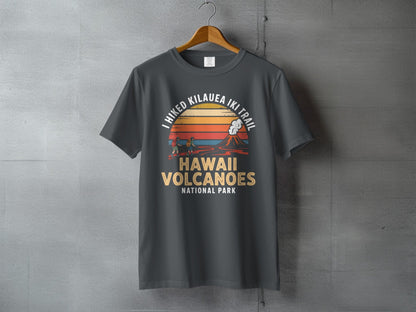 "I Hiked Hawaii Volcanoes National Park" T-Shirt - S - Sloth & Duck