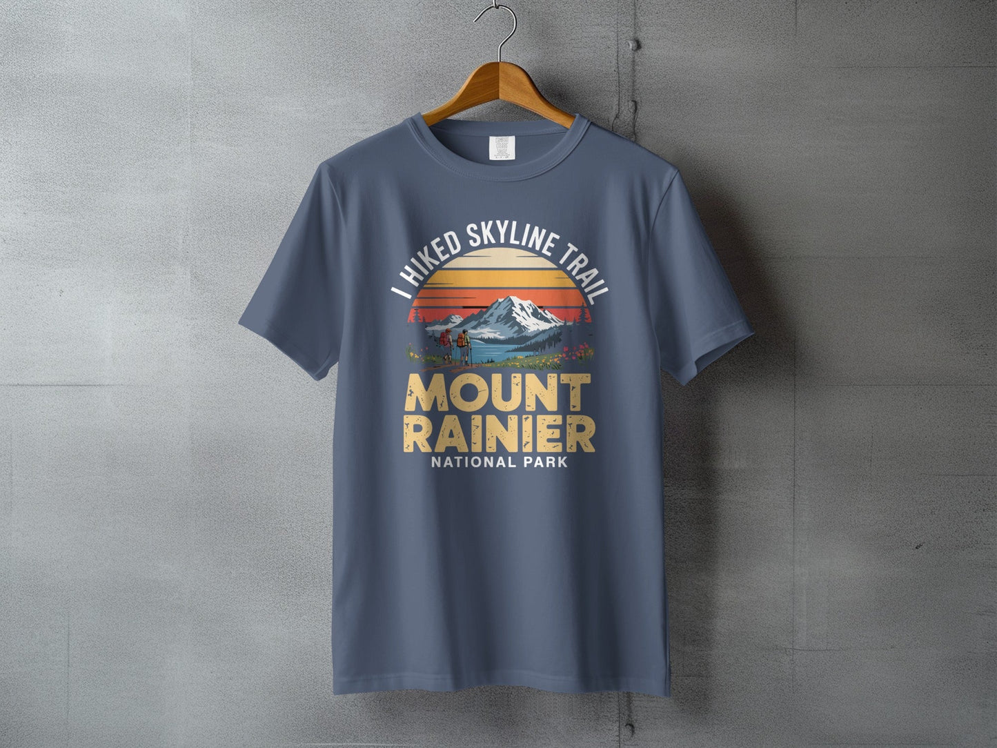 "I Hiked Mount Rainier" T-Shirt - S - Sloth & Duck