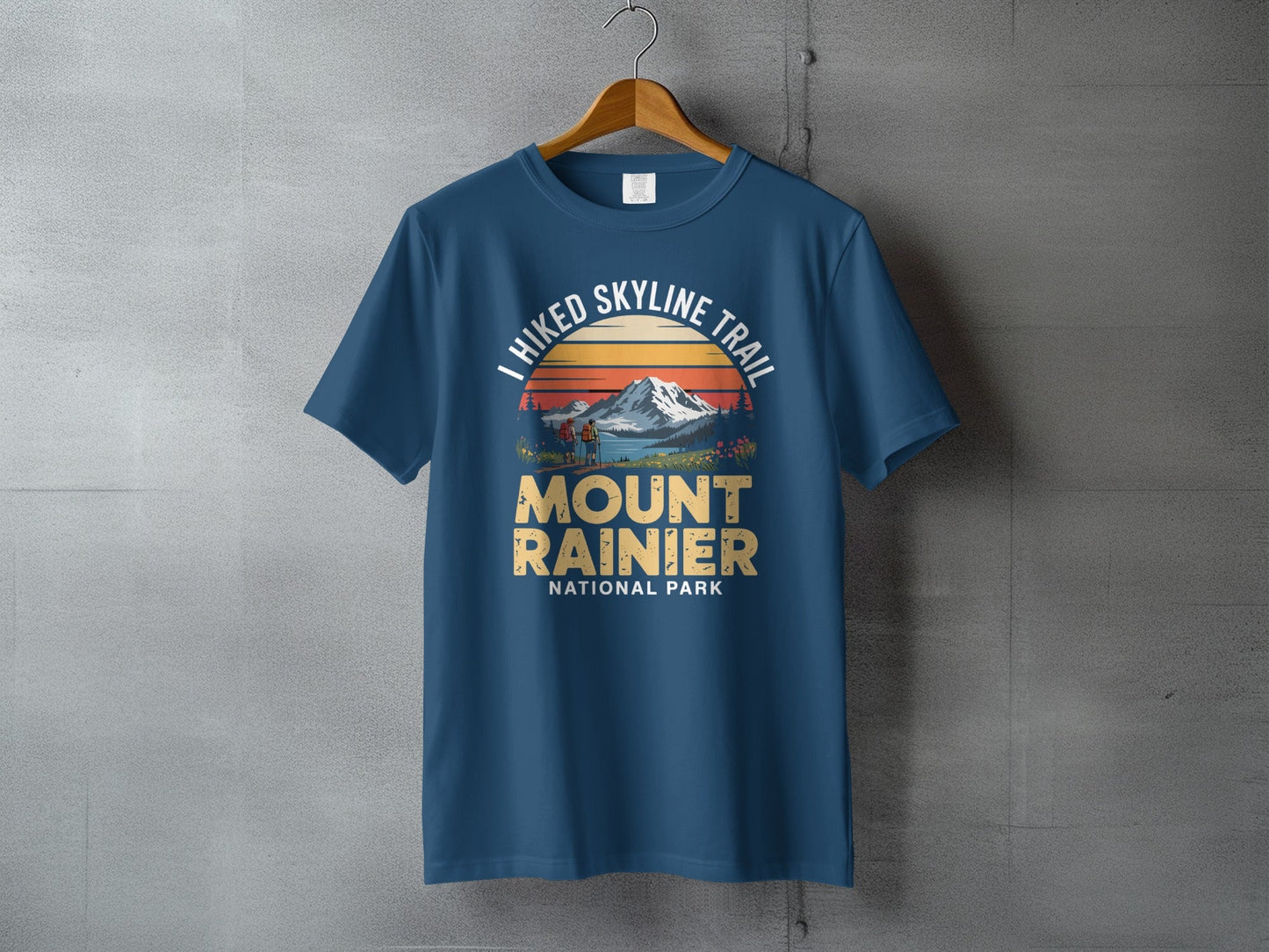 "I Hiked Mount Rainier" T-Shirt - S - Sloth & Duck