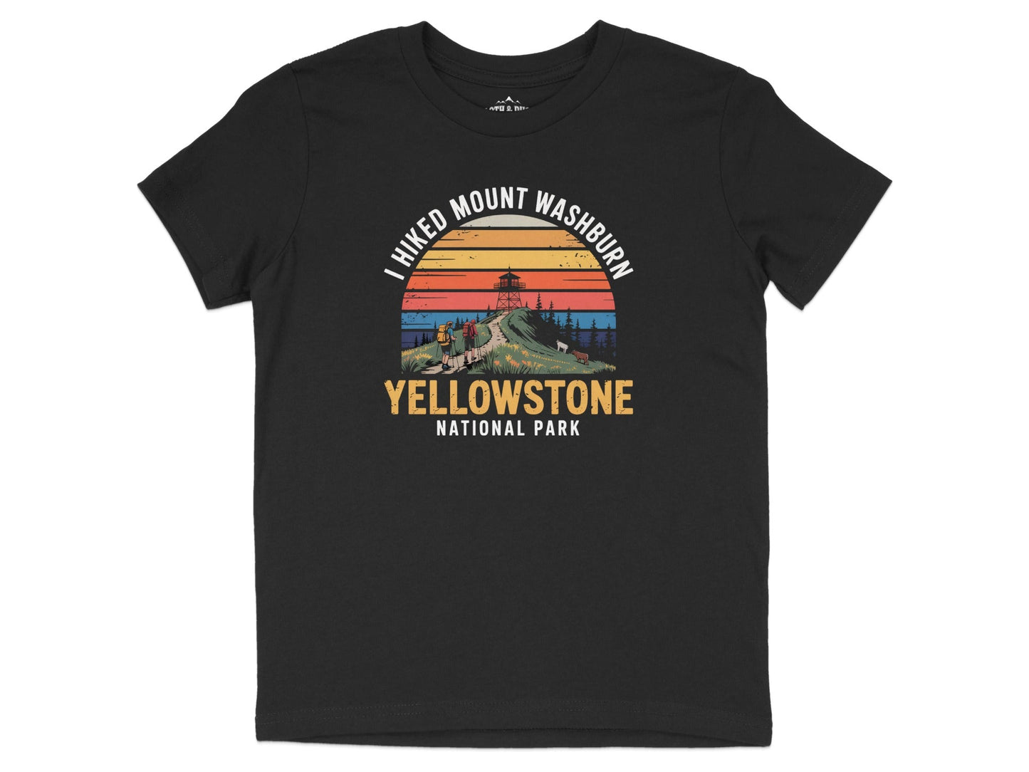 "I Hiked Mount Washburn" T-Shirt - S - Sloth & Duck