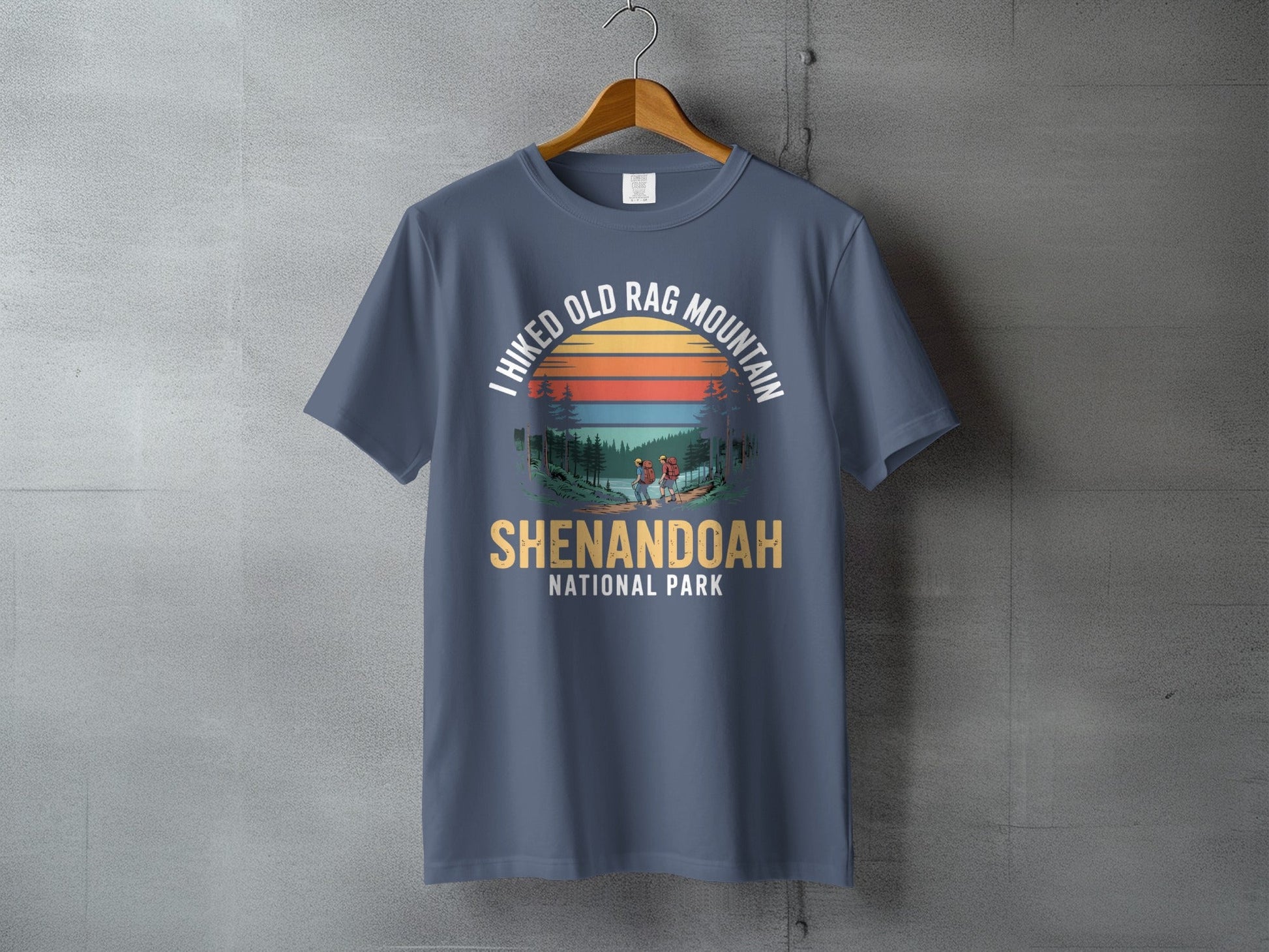 "I Hiked Old Rag Mountain" T-Shirt - S - Sloth & Duck