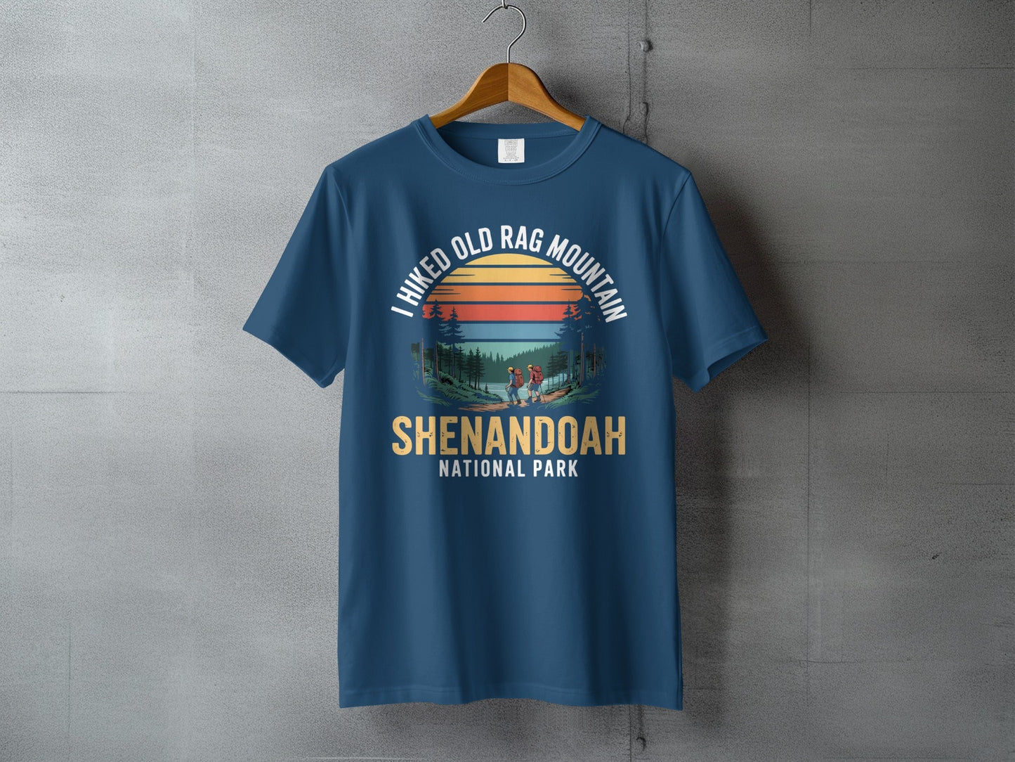"I Hiked Old Rag Mountain" T-Shirt - S - Sloth & Duck