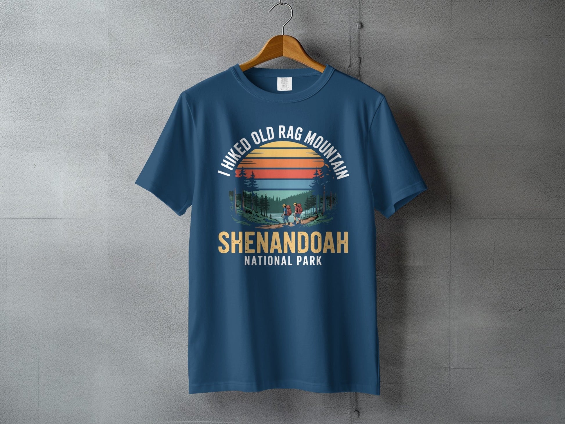 "I Hiked Old Rag Mountain" T-Shirt - S - Sloth & Duck