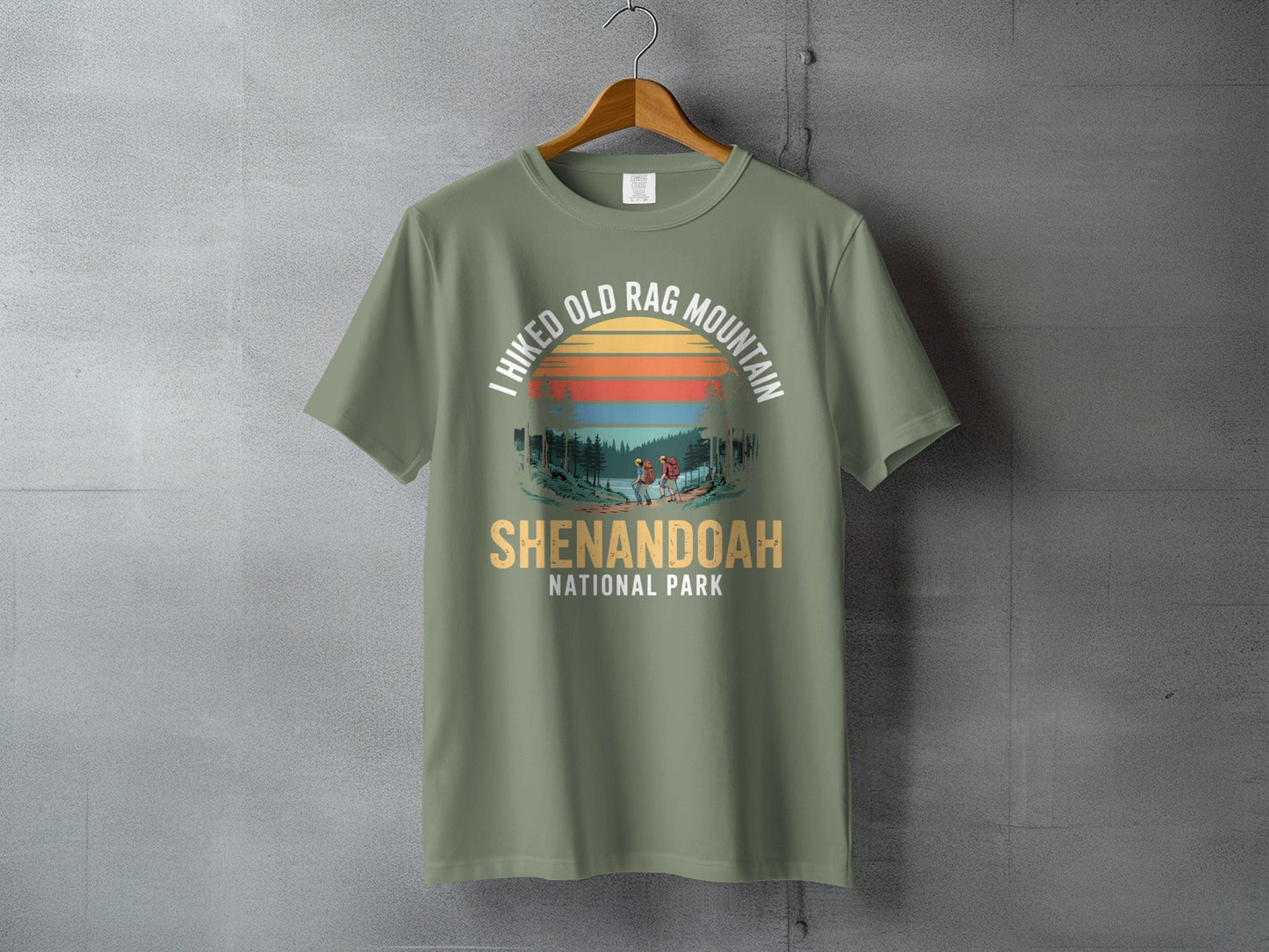 "I Hiked Old Rag Mountain" T-Shirt - S - Sloth & Duck