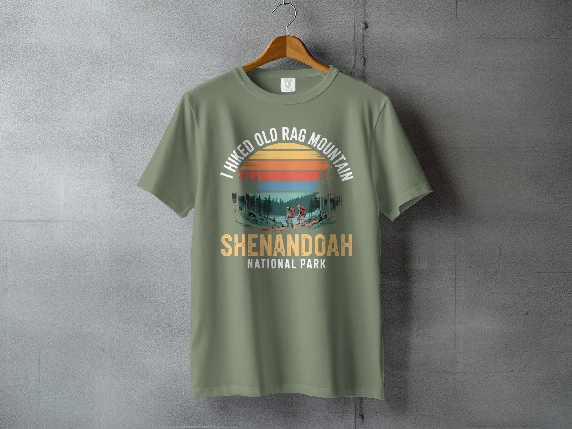 "I Hiked Old Rag Mountain" T-Shirt - S - Sloth & Duck