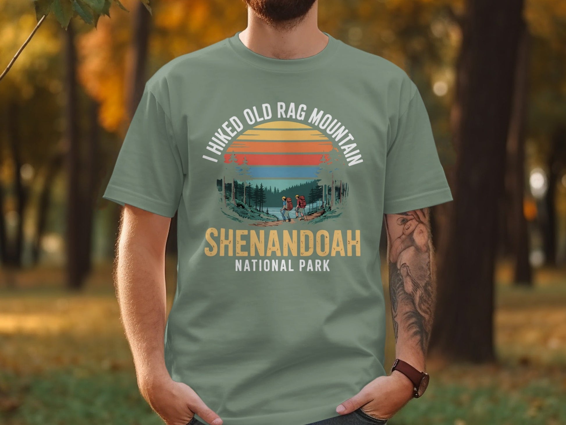 "I Hiked Old Rag Mountain" T-Shirt - S - Sloth & Duck