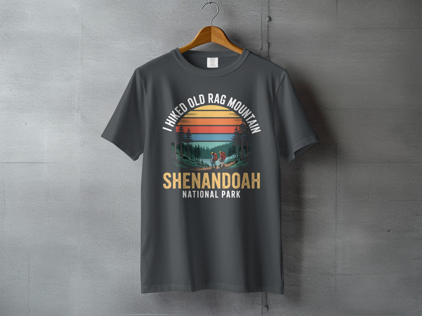 "I Hiked Old Rag Mountain" T-Shirt - S - Sloth & Duck