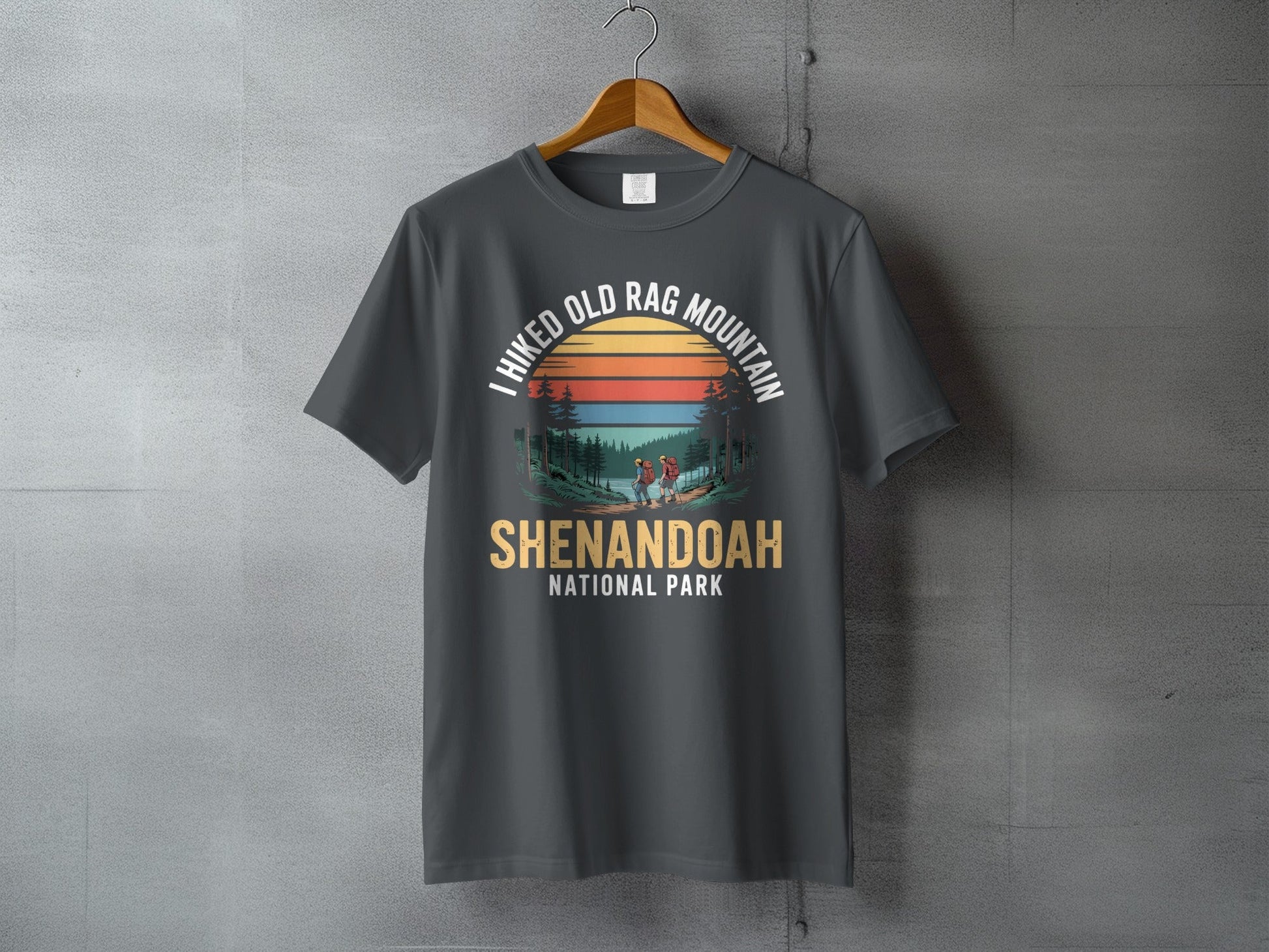 "I Hiked Old Rag Mountain" T-Shirt - S - Sloth & Duck