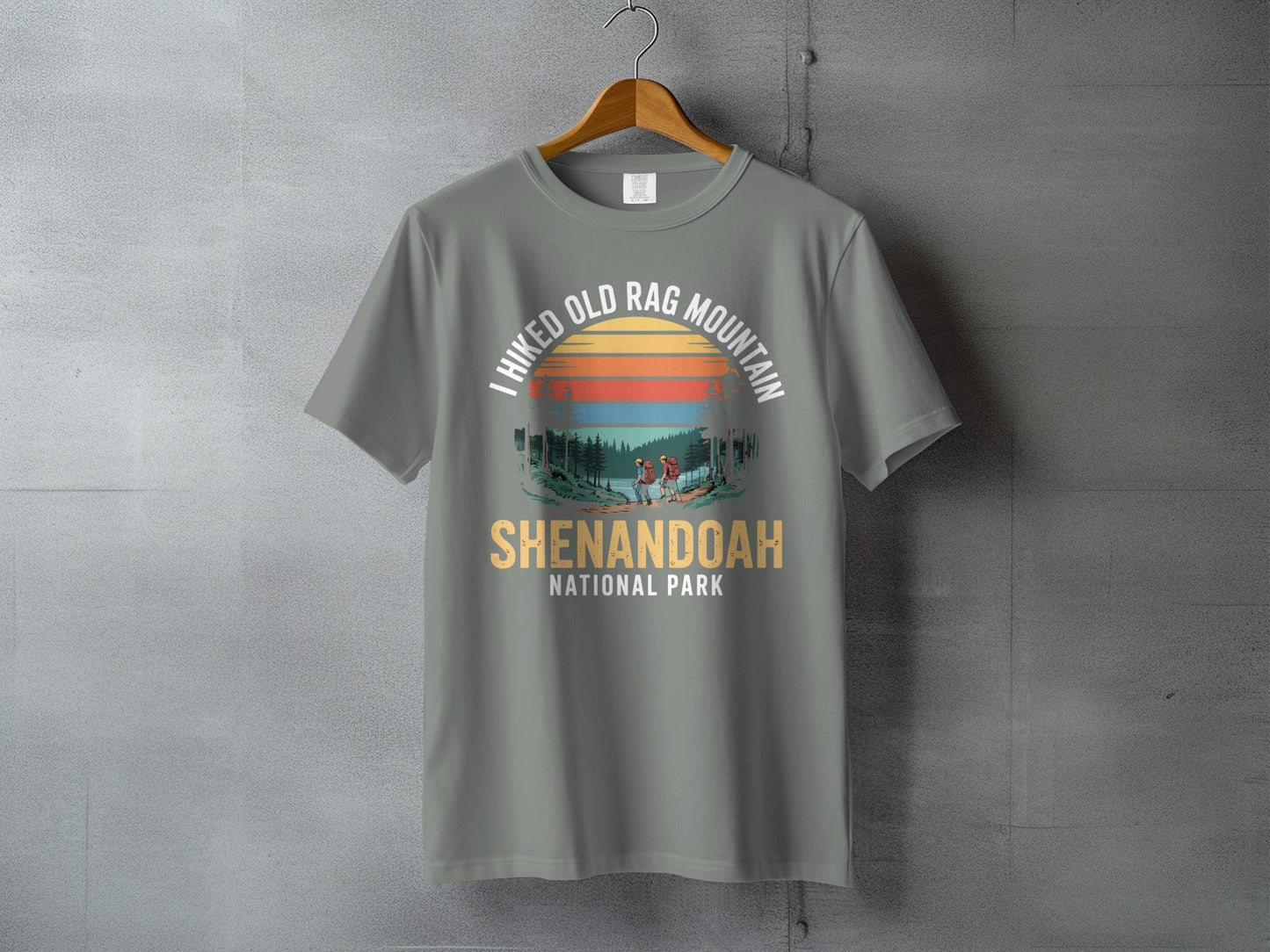 "I Hiked Old Rag Mountain" T-Shirt - S - Sloth & Duck