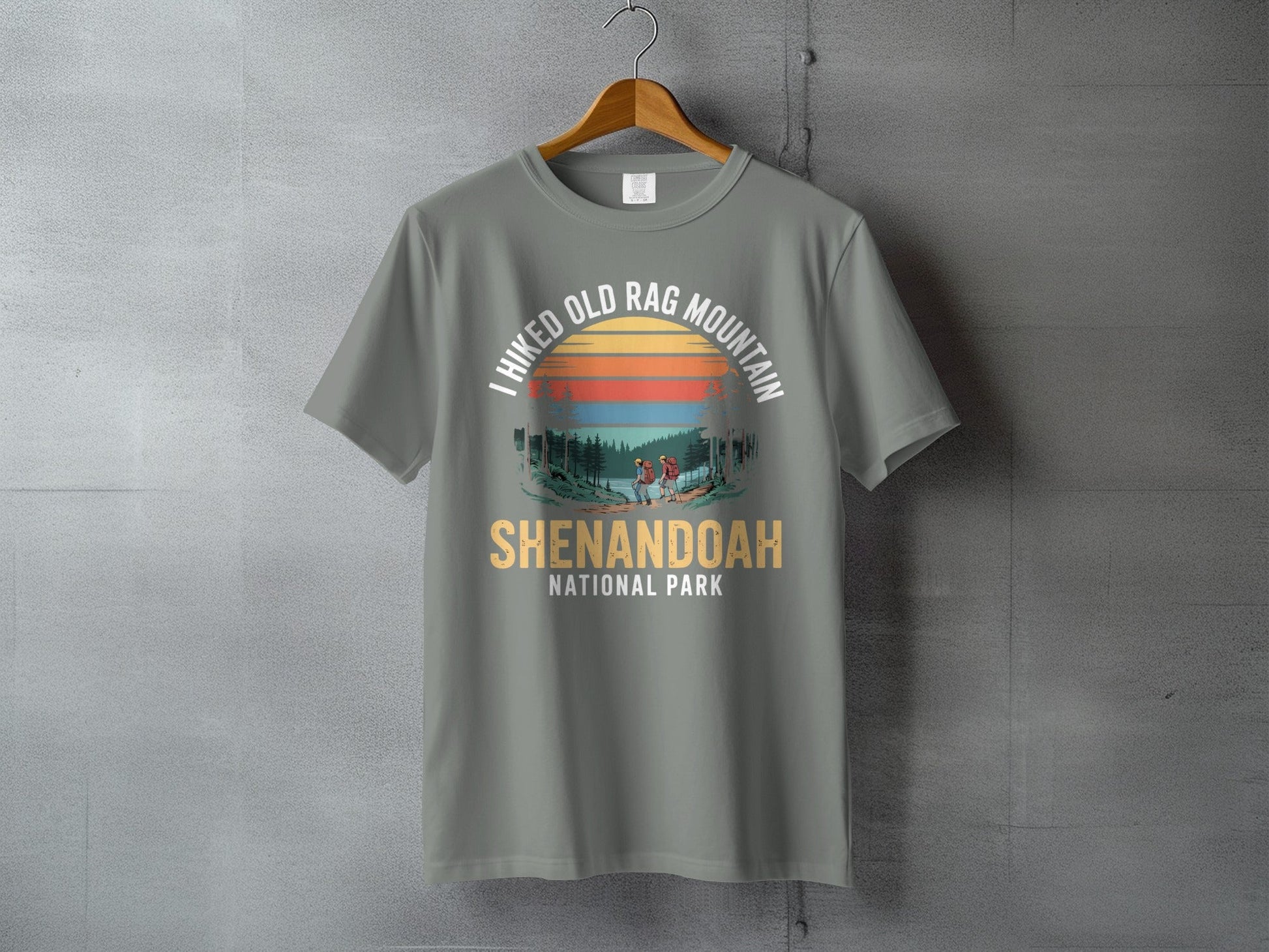 "I Hiked Old Rag Mountain" T-Shirt - S - Sloth & Duck