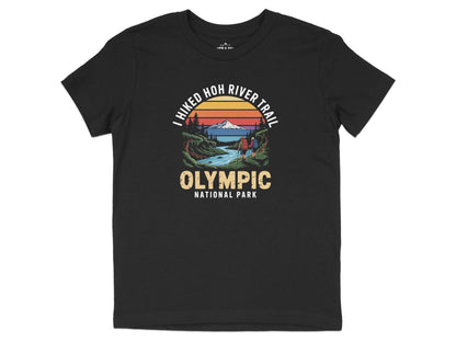 "I Hiked Olympic National Park" T Shirt - S - Sloth & Duck
