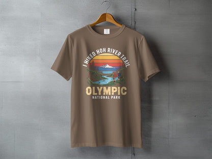 "I Hiked Olympic National Park" T Shirt - S - Sloth & Duck
