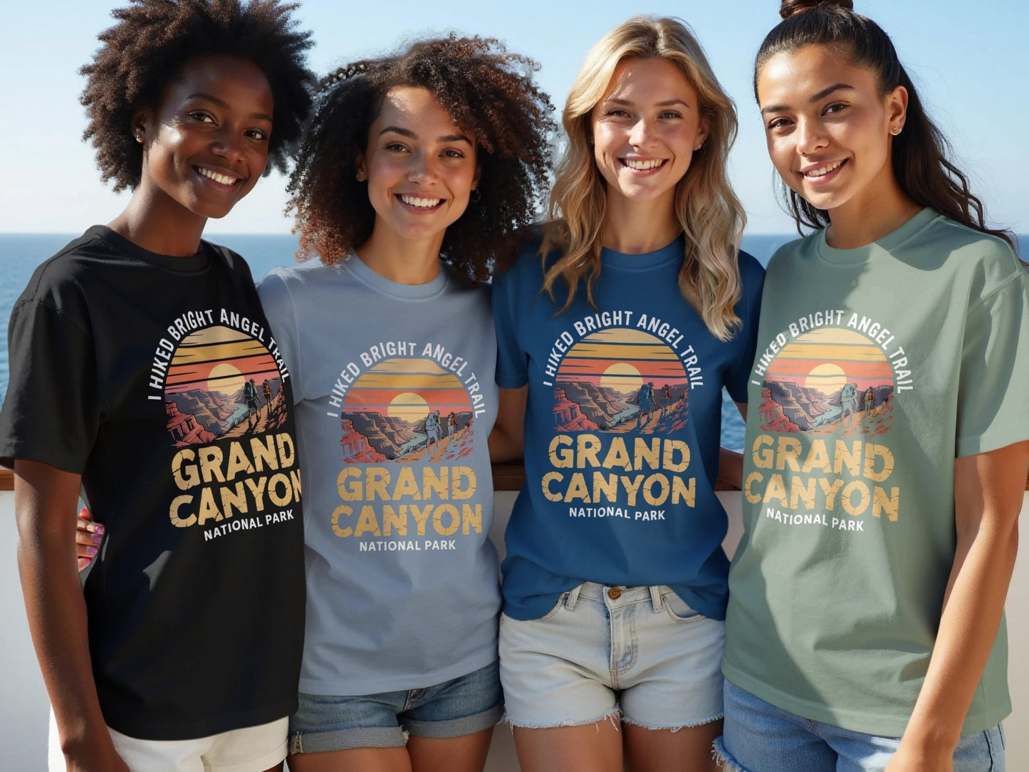 "I Hiked The Grand Canyon" T-Shirt - S - Sloth & Duck