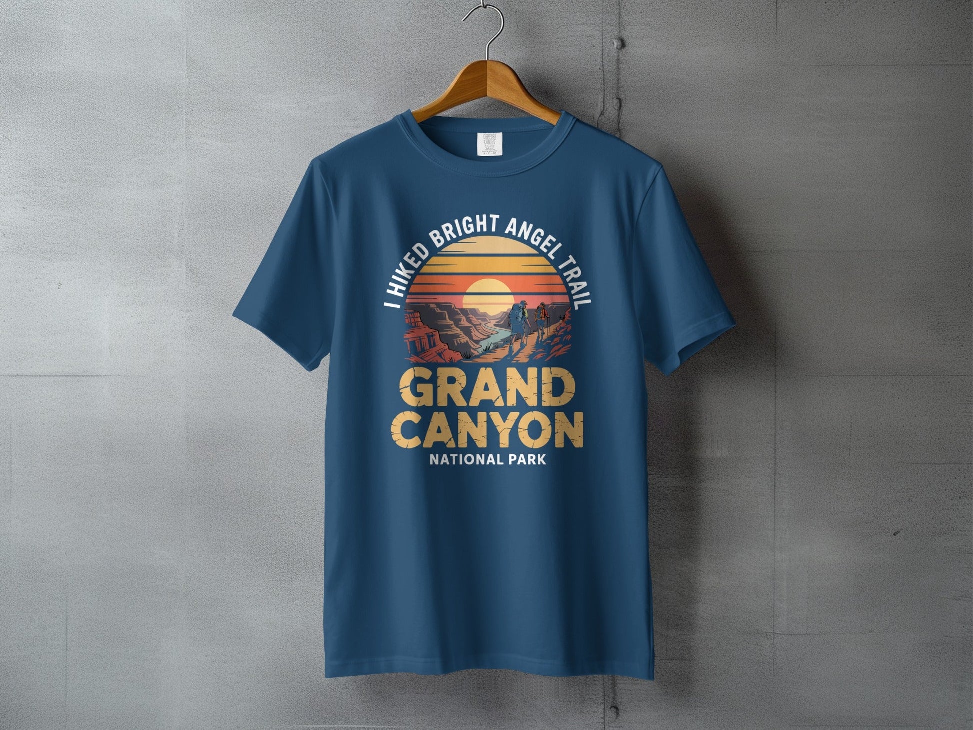 "I Hiked The Grand Canyon" T-Shirt - S - Sloth & Duck