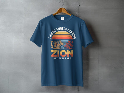 "I Hiked Zion National Park" T-Shirt - S - Sloth & Duck