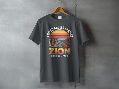 "I Hiked Zion National Park" T-Shirt - S - Sloth & Duck