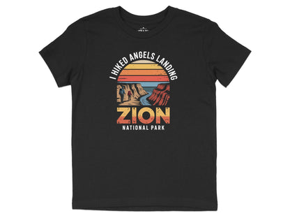 "I Hiked Zion National Park" T-Shirt - S - Sloth & Duck