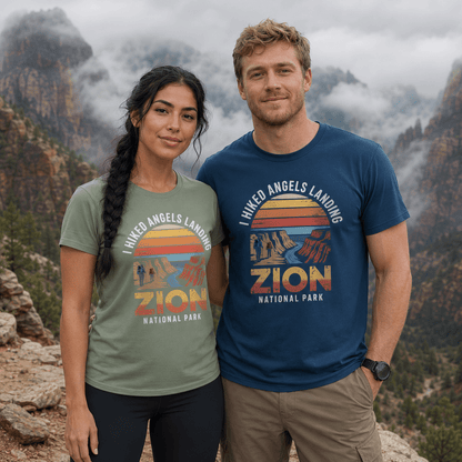 I Hiked Zion National Park T-Shirt -S - Sloth & Duck